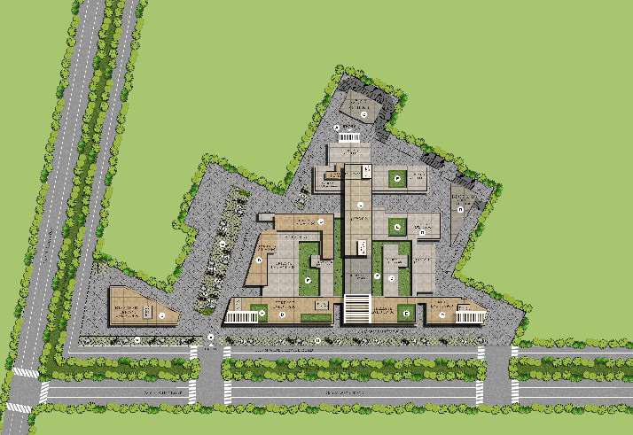 Orris sec 89 Gurgaon SITE PLAN